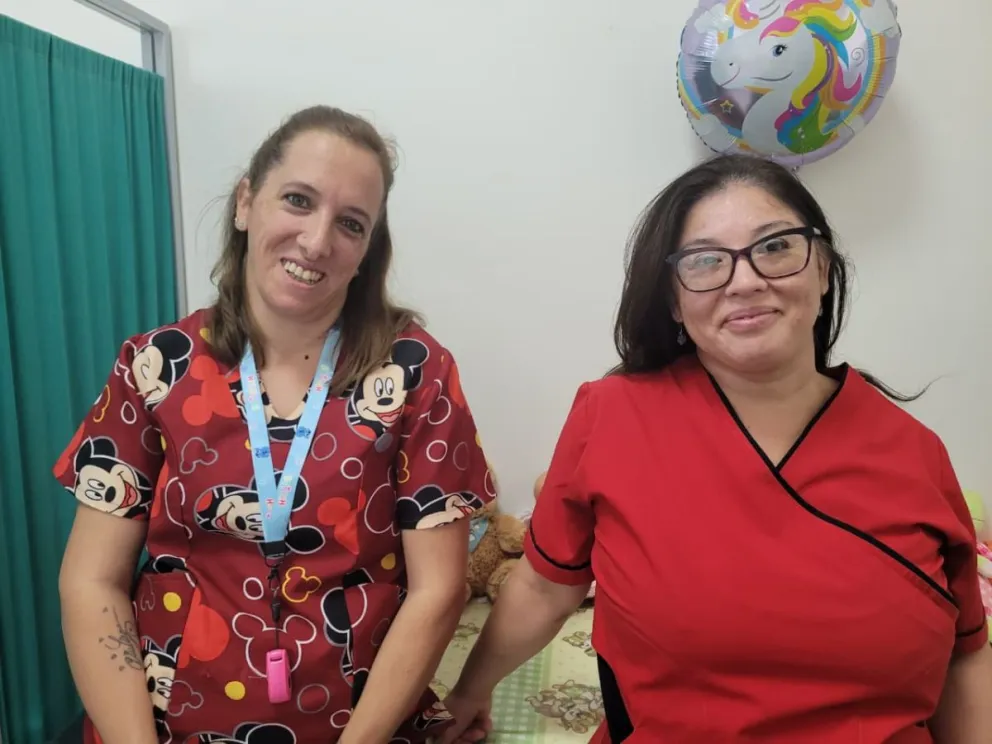 Milagros Danzo y Cristina Vargas 