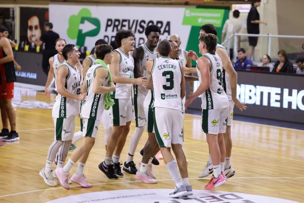 Gimnasia se metió entre los 4 primeros. Foto: laliganacional.com.ar