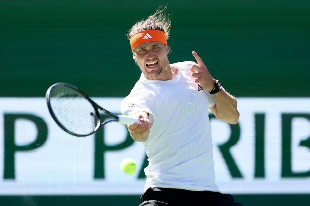 Alexander Zverev ganó sin dificultades y entró en un podio destinado a pocos.