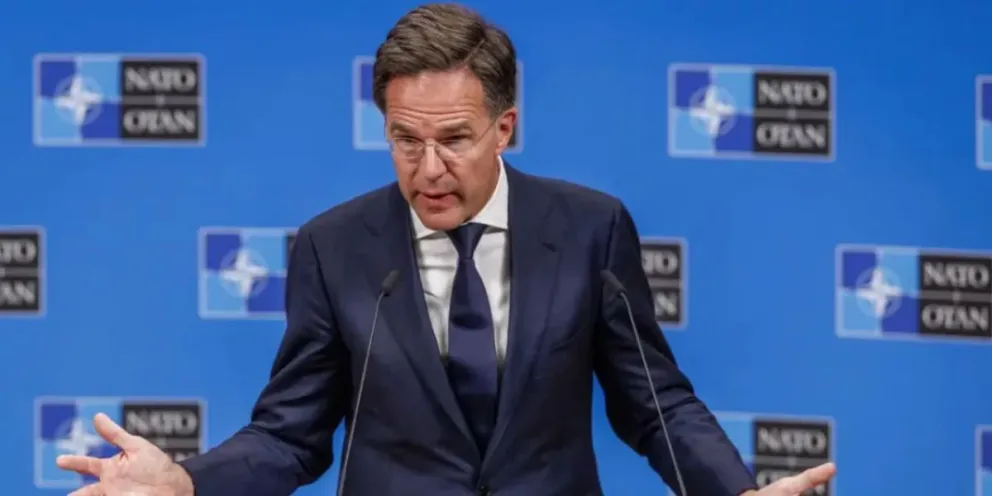 Mark Rutte, secretario general de la OTAN reveló que 22 países analizan medidas para destrabar la circulación de buques en el Estracho de Ormuz.