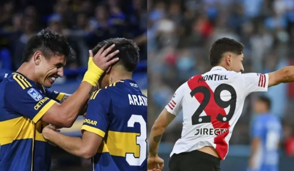Ganaron los dos grandes del futbol argentino.