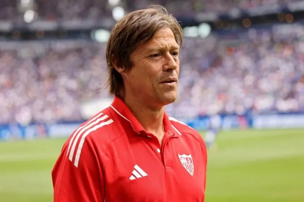 Almeyda dirigió 32 partidos en Sevilla: 29 por la LaLiga y tres en Copa del Rey.