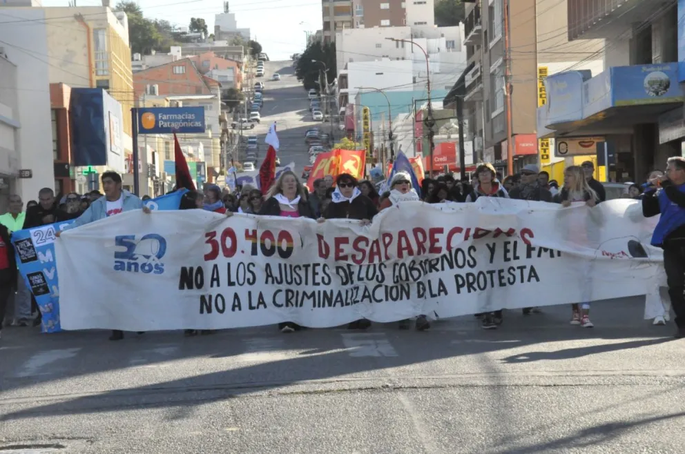 Memoria, Verdad y Justicia en Comodoro // Fotos de José Guerreiro (Diario Crónica)