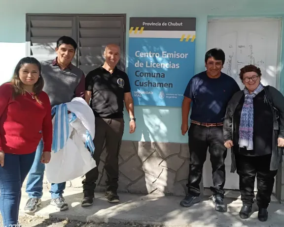 El Gobierno inauguró en Cushamen el primer Centro de Emisión de Licencias de Conducir