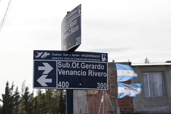 Comodoro rinde homenaje a los héroes de Malvinas a través de sus calles