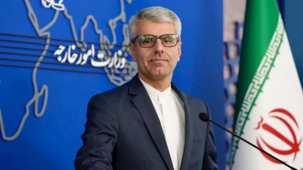 Esmaeil Baghaei, vocero del Ministerio de Relaciones Exteriores iraní.
