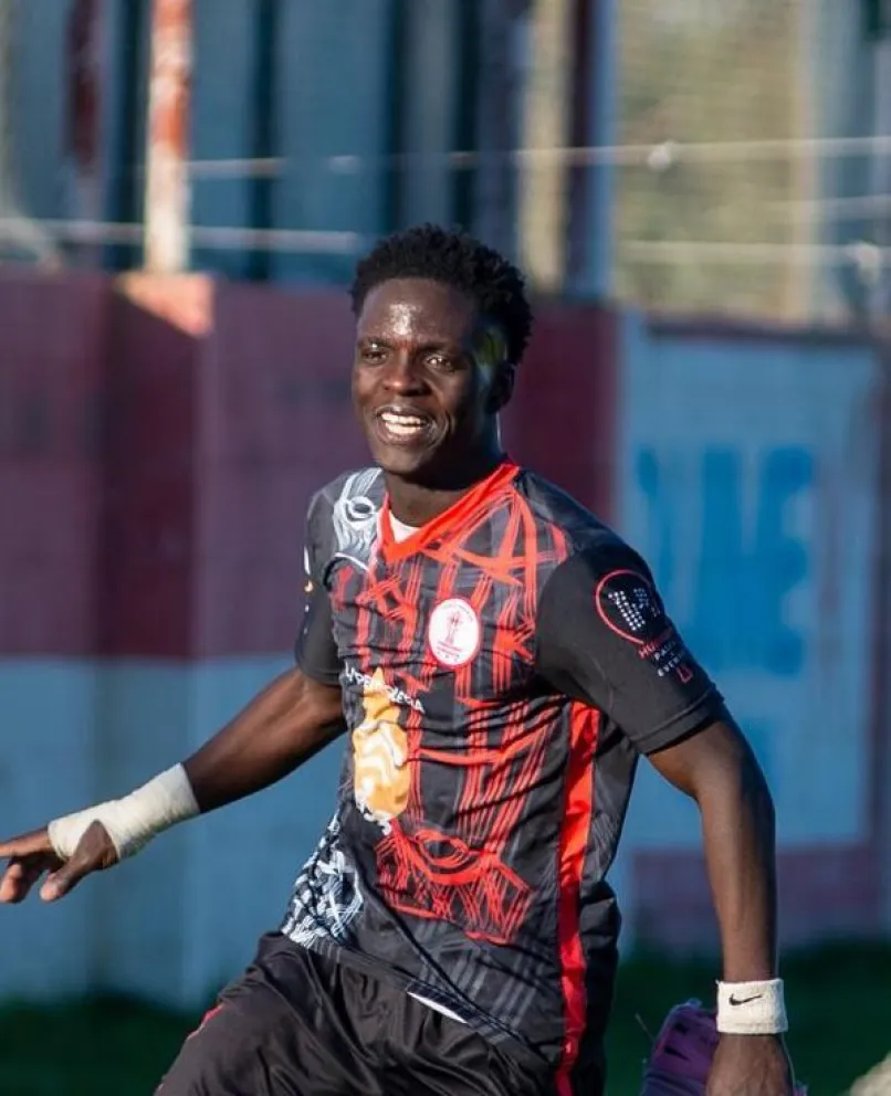 Yeiner Obando fue el goleador. Foto: Prensa de Huracán.