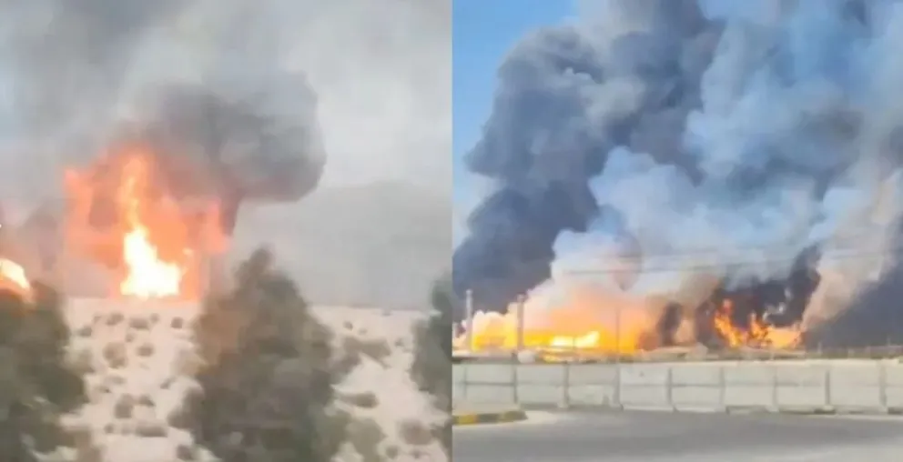 Israel atacó la mayor planta petroquímica del sur de Irán.