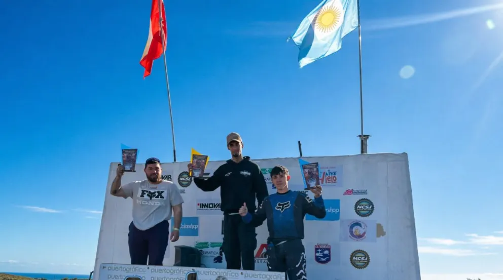 El piloto de quads Santino Villalobos está teniendo un buen certamen esta temporada con su Yamaha YFZ 450cc.