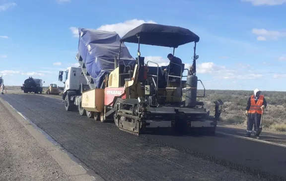 Precaución en Ruta 3: Vialidad Nacional repara la calzada entre Malaspina y Comodoro