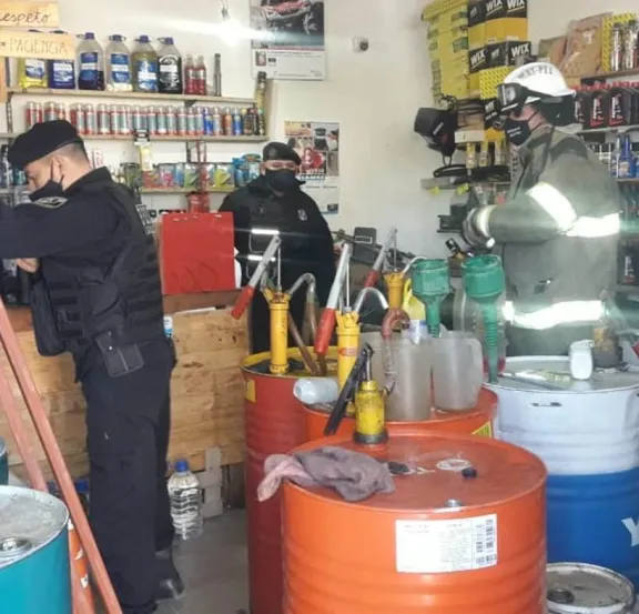 Madryn: deberá donar 900 mil pesos al Hospital Isola por tener material explosivo en lubricentro clandestino