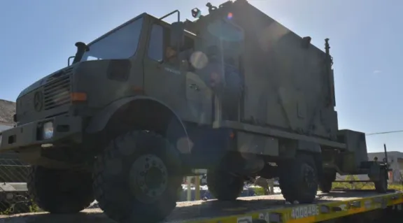Un convoy de vehículos blindados y camiones transitará por Comodoro Rivadavia este jueves y viernes