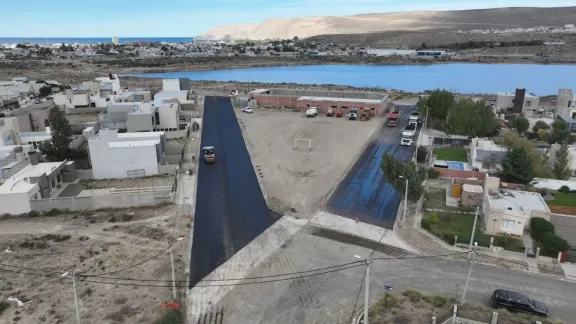 Rada Tilly avanza con su plan de pavimentación: más barrios conectados y nuevas obras