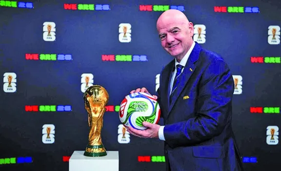 Infantino confirmó que la final del Mundial 2026 tendrá un show