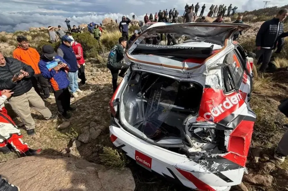 Suspenden el tramo Giulio Cesare del Rally Sudamericano por un grave accidente.