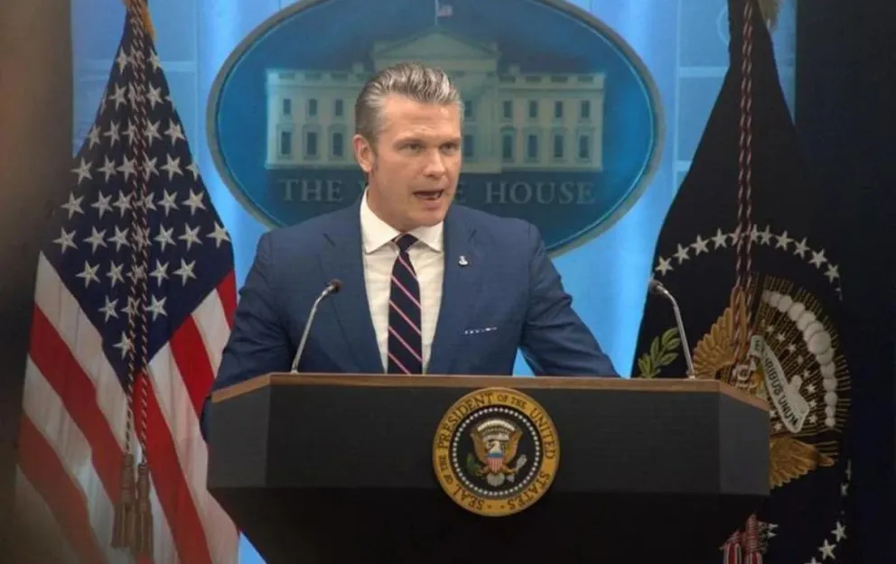 El secretario de Defensa de Estados Unidos, Pete Hegseth afirmó que el bloqueo naval continuará el tiempo que sea necesario.