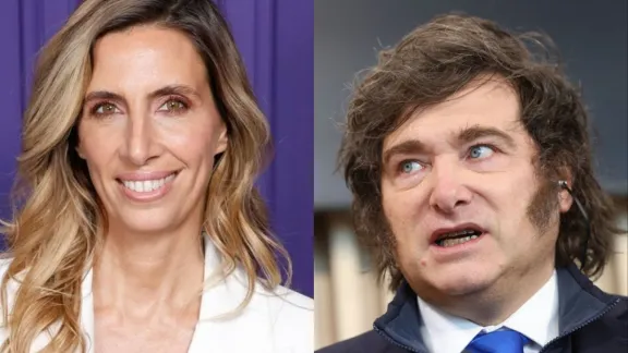 Milei volvió a cuestionar a periodistas por la filmación en Casa Rosada