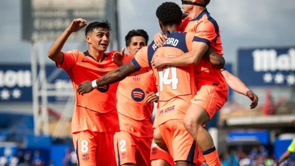 Barcelona le ganó al Getafe y se encamina al título