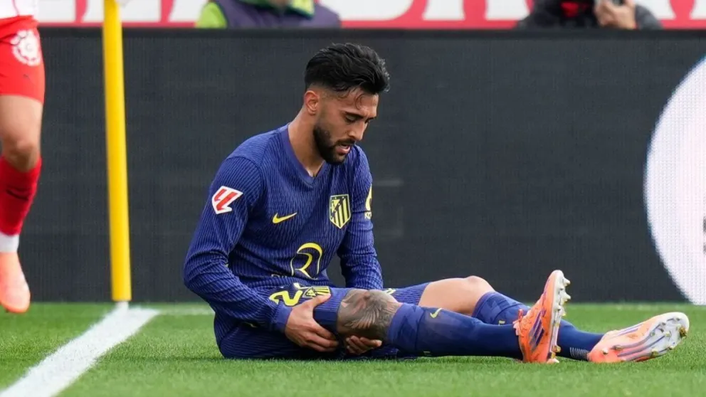 Nico González se lesionó y enciende alarmas.