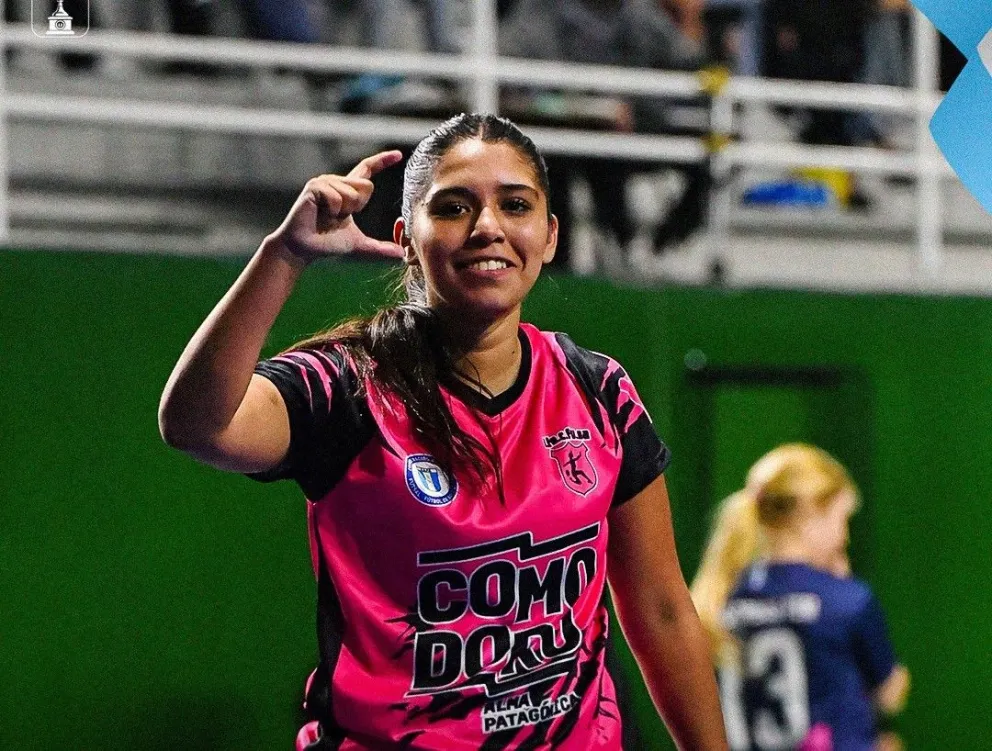 Tiziana Cancino abrió el marcador sobre el final del PT. Foto: CAFS