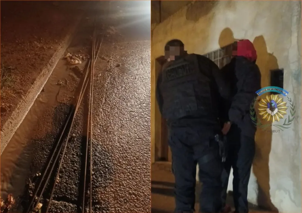 Robaban barras de hierro de un corralón y uno terminó detenido