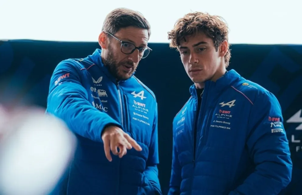 Los cambios del Alpine de Colapinto para el GP de Miami