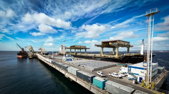 Puerto Madryn: El Gobierno adjudicó una obra estratégica para potenciar la capacidad operativa del muelle Almirante Storni