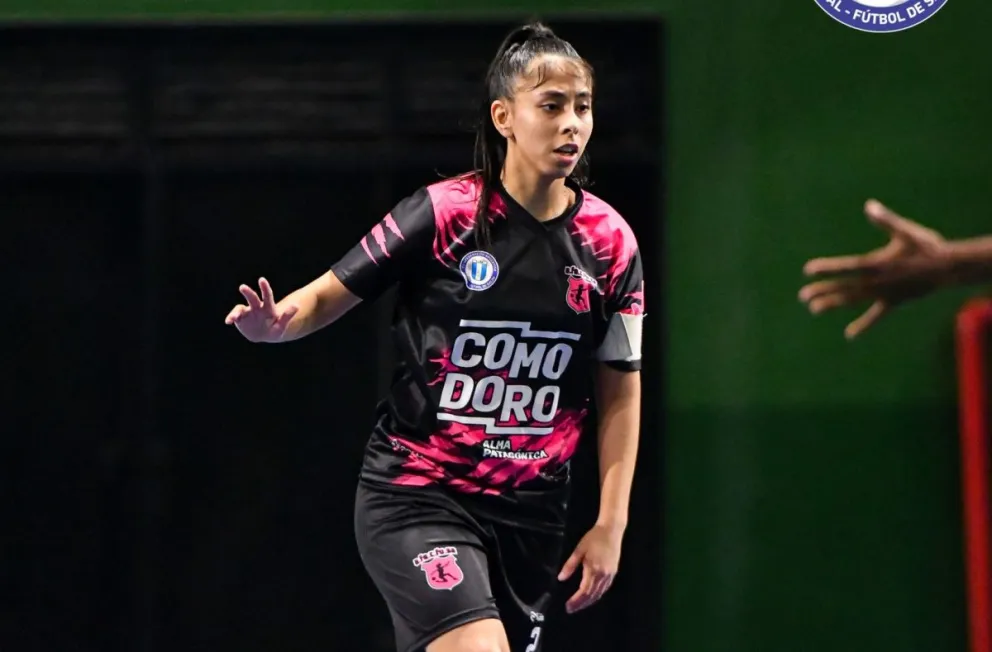 Sofía Galván es una de las titulares del equipo comodorense.
