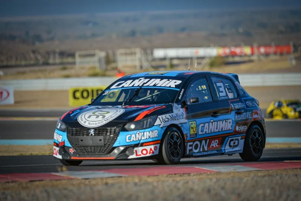 Renzo Blotta logró su mejor resultado de la temporada en San Juan Villicum