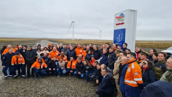 Se inauguró en Tierra del Fuego el parque eólico más austral del mundo