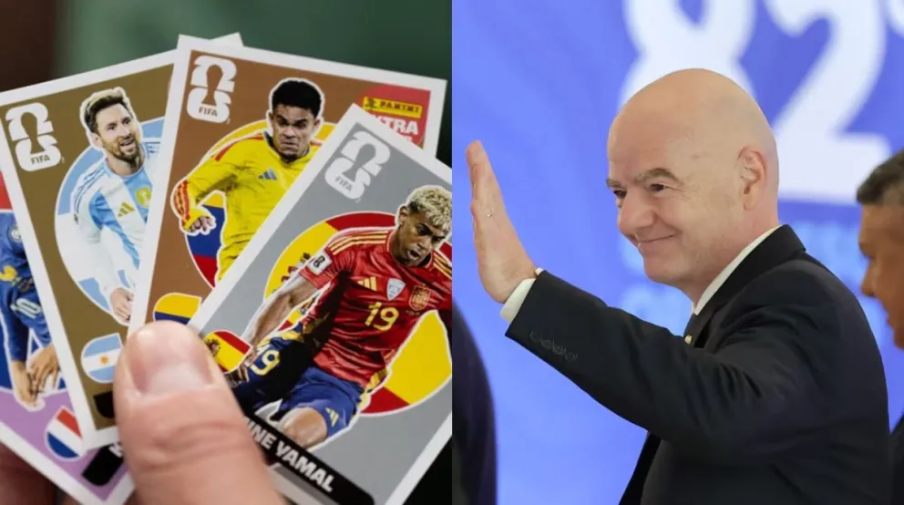 El convenio de la FIFA con Panini terminará después del Mundial 2023 (Fotos: EFE).