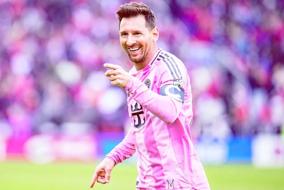 Gol y asistencias de Messi