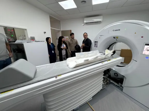 Llegó el nuevo tomógrafo al Hospital de Alta Complejidad 