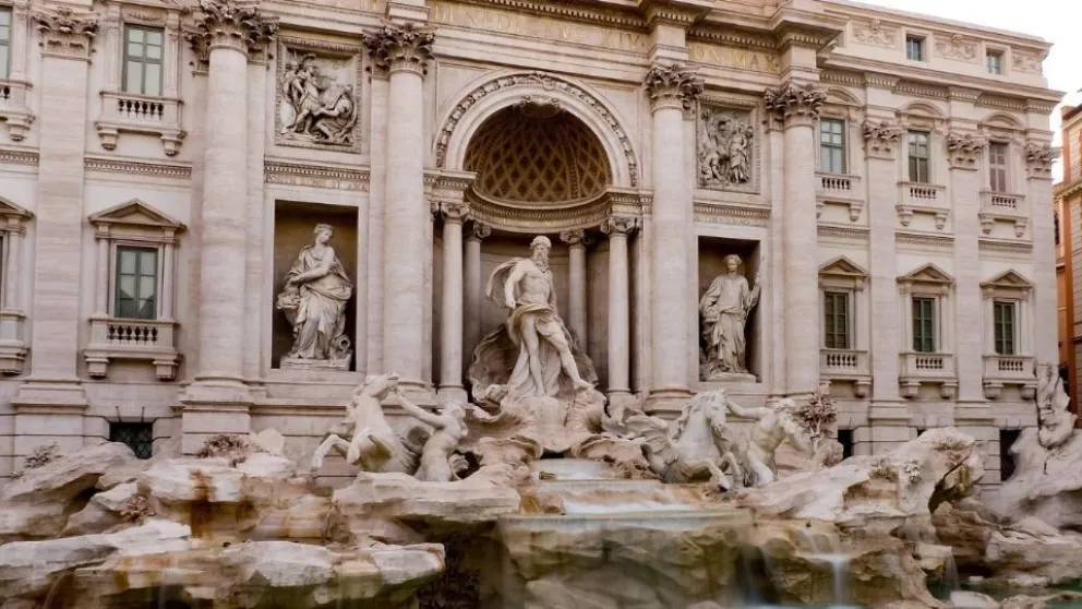 Un turista fue multado con 500 euros tras ingresar a la Fontana di Trevi en Roma // Foto de Pixabay