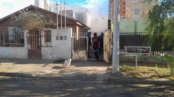 Se registró un incendio de vivienda en Fracción XIV
