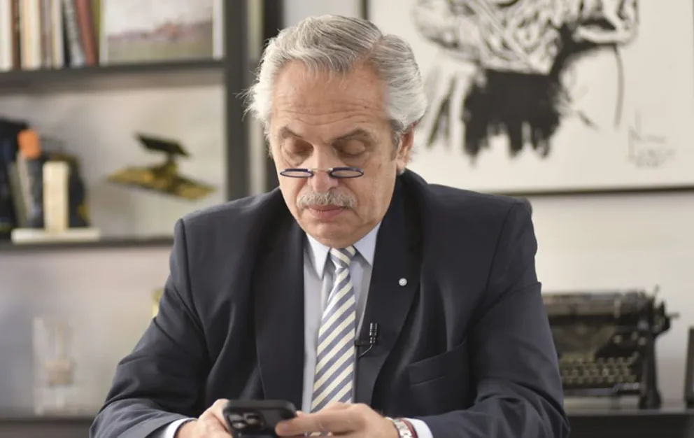 El expresidente Alberto Fernández defendió los logros de su administración en materia laboral.