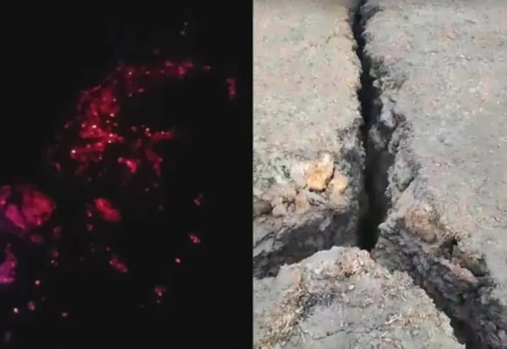 Los especialistas estiman que el origen del fuego se debe a la combustión de capas de carbón o materia orgánica superficial.