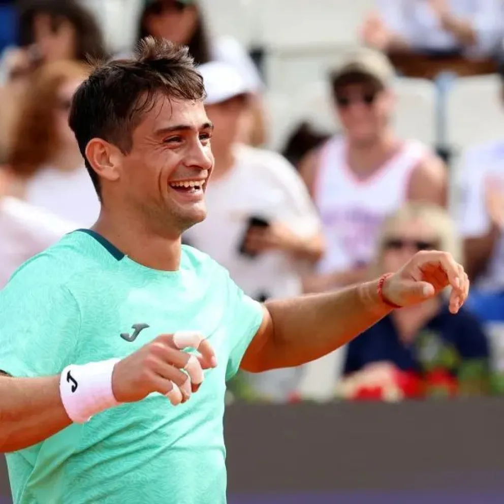 (El argentino sigue en carrera en el torneo suizo (Foto: REUTERS/Ciro De Luca).
