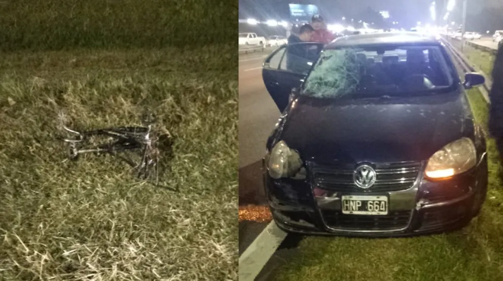 Un niño de 9 años murió atropellado tras cruzar en bicicleta por la Panamericana