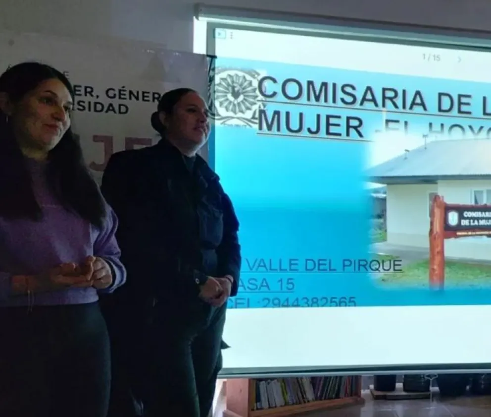 El Hoyo: realizaron una charla sobre acoso callejero