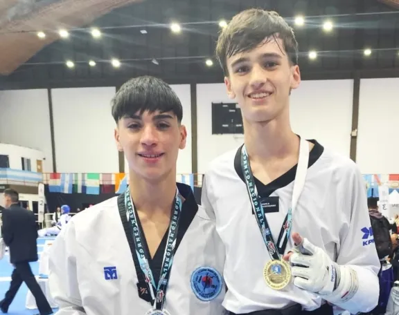 Mateo Catalán confirmó su crecimiento con una plata nacional