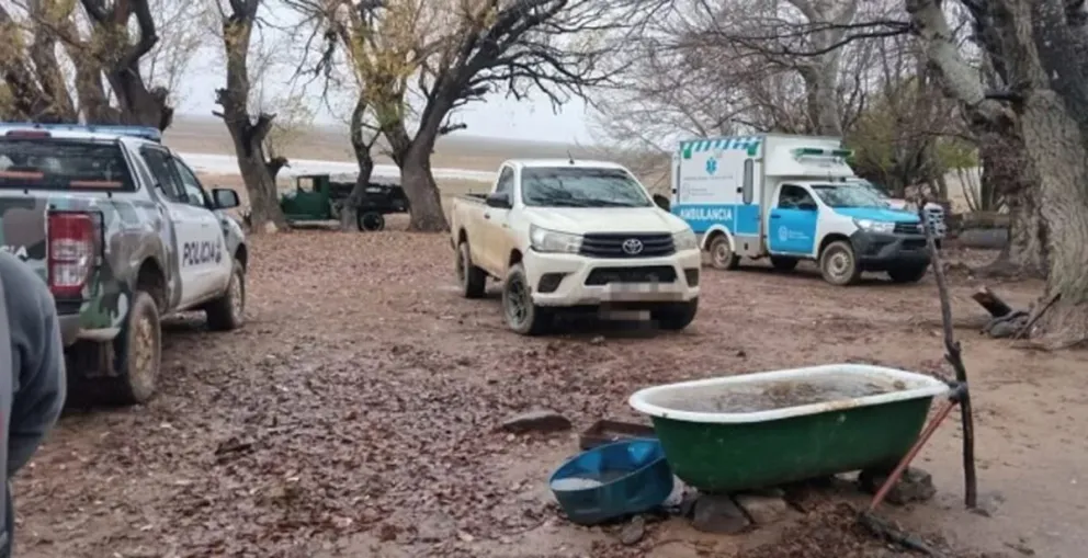 El hallazgo se produjo en un establecimiento rural cercano a Jaramillo.