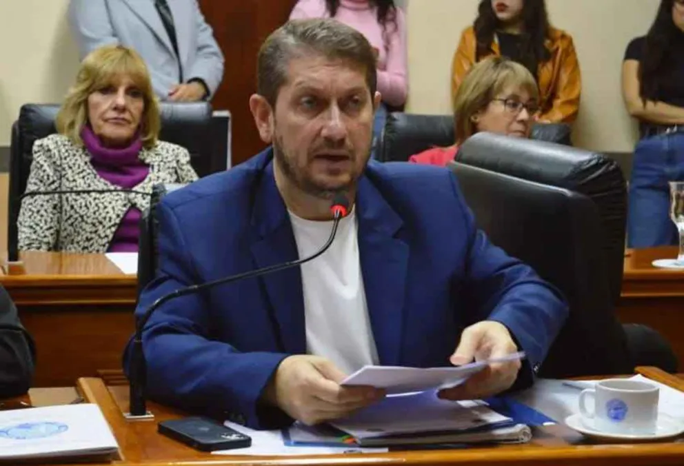 Dulio Mont, titular del Concejo Deliberante de la capital provincial