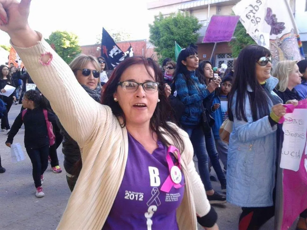 Miriam Vázquez, fundadora de Mujeres de Pie.