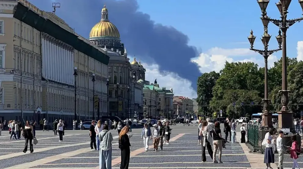 Ucrania lanza ataque masivo con drones sobre Moscú y San Petersburgo