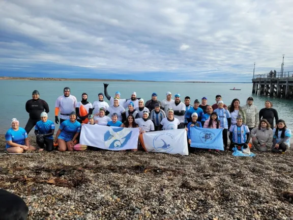 Comodoro Rivadavia se sumó al nado y remada internacional por la Paz Mundial