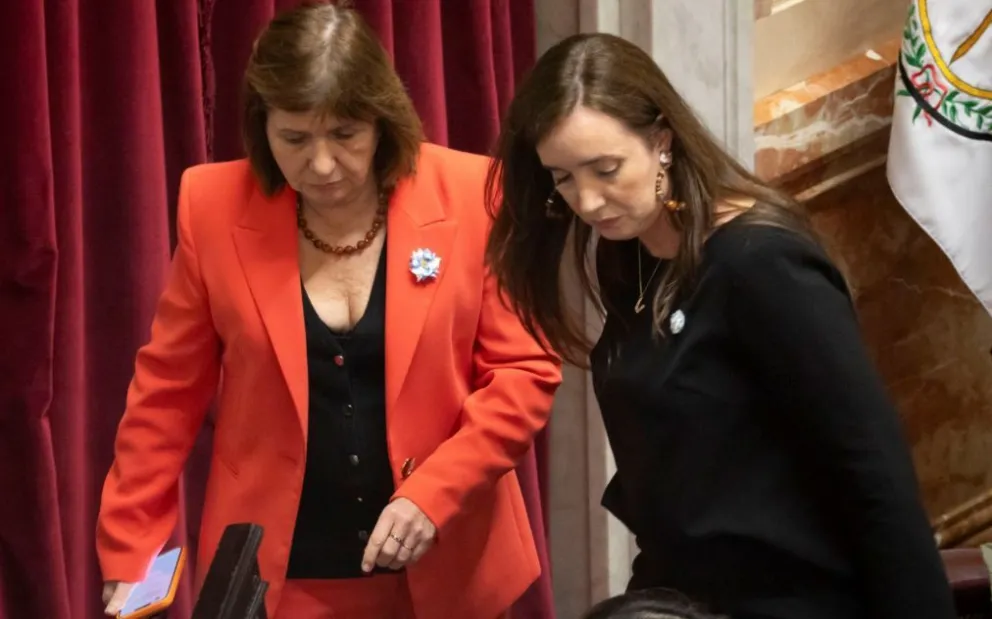 La sesión había arrancado enredada y dejó a Victoria Villarruel y Patricia Bullrich en el centro de la tensión oficialista.
