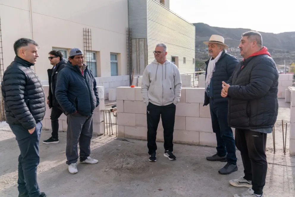 Avanzan las obras en el Hotel Deportivo, el Club Nueva Generación y la vecinal del barrio 30 de Octubre