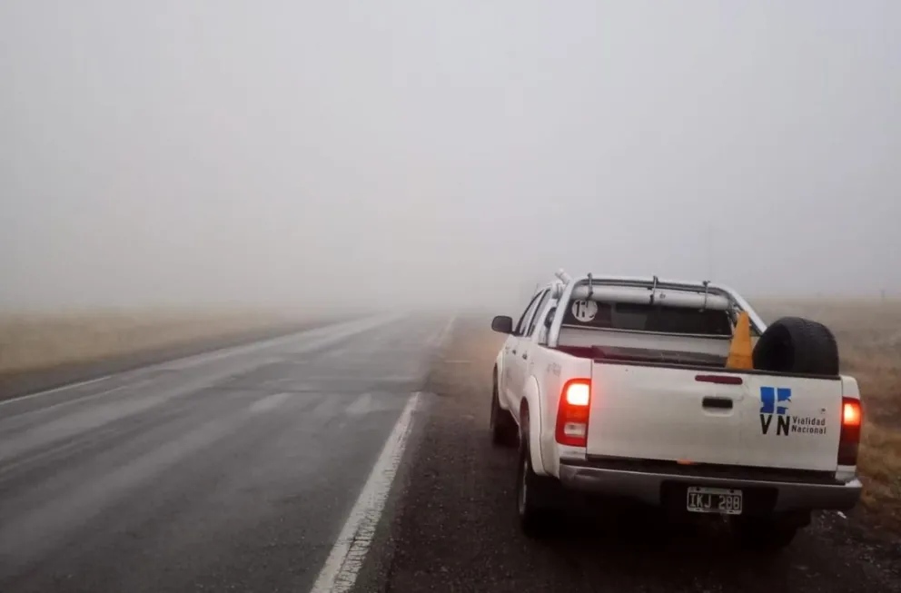 Plan Invernal: Vialidad Nacional solicita extremar las precauciones al circular por rutas de la región