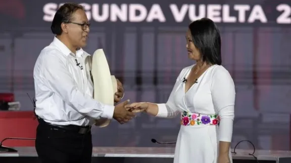 Elecciones en Perú: Keiko Fujimori mantiene ventaja mínima con el 91 % escrutado